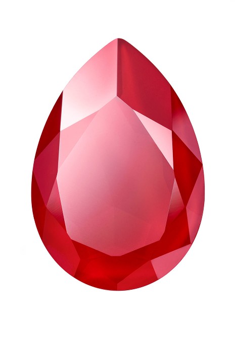 Swarovski 4327, Crystal Royal Red (001 L107S)