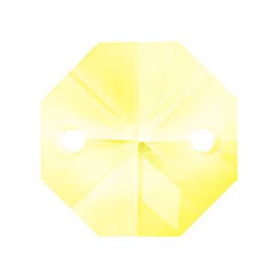 2552 MC Octagon 14 mm Crystal Medium Yellow - 1540 