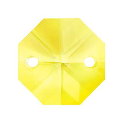 2552 MC Octagon 14 mm Crystal Sharp Yellow - 1540 