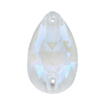 A3230 12 x 7 mm Crystal Electric White Shimmer - 6 