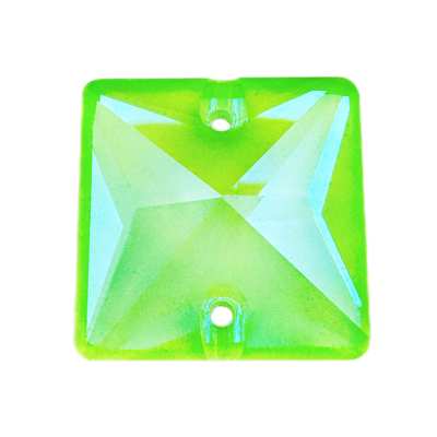 A3240 16 mm Crystal Electric Green Shimmer - 24 