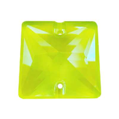 A3240 16 mm Crystal Electric Yellow Shimmer - 4 