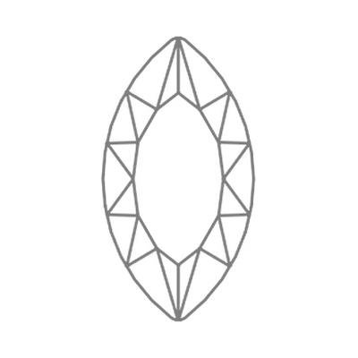 4227 32 x 17 mm Crystal Rose Gold F - 24 