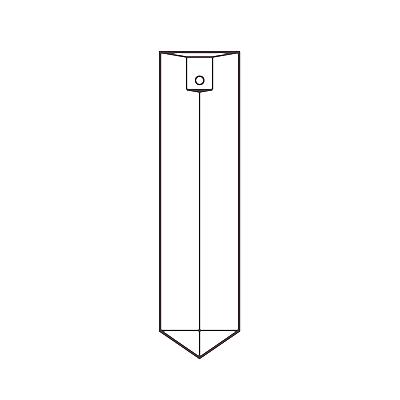 100 MC Prism 62 x 18 mm Crystal - 144 