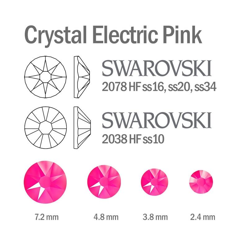 Pink deals swarovski crystals