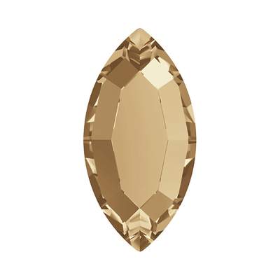 2200 4 x 2 mm Crystal Golden Shadow Unfoiled - 720 