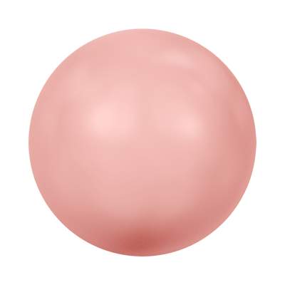 5817 6 mm Crystal Pink Coral Pearl - 250 