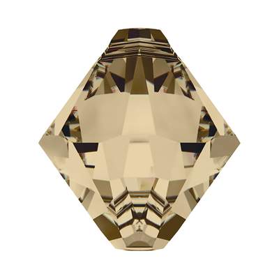 6328 6 mm Crystal Golden Shadow - 360 