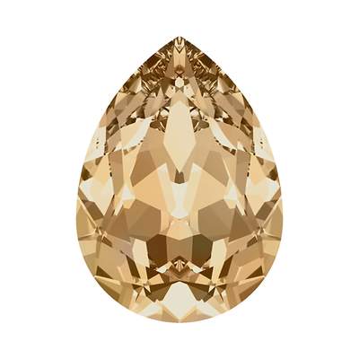 4320 10 x 7 mm Crystal Golden Shadow F - 144 