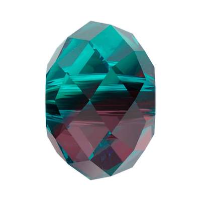 5040 6 mm Burgundy - Blue Zircon Blend - 12 