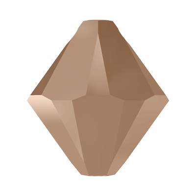 6328 6 mm Crystal Rose Gold 2X - 360 