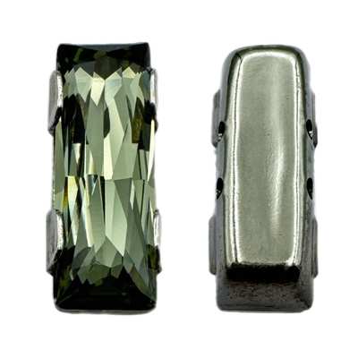 1_11004 15x5 mm H2C Gun Metal Black Diamond F - 144 