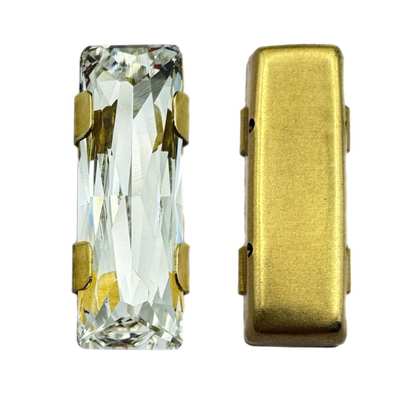 1_11004 24x6 mm H2L Base Metal Crystal F - 144 