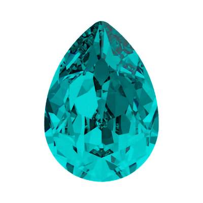 4320 6 x 4 mm Blue Zircon F - 12 