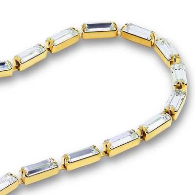 741.33.005 7 x 3 mm Crystal / Gold - 25 