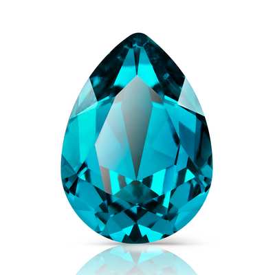 435.16.301 6 x 4 mm Blue Zircon DF - 720 