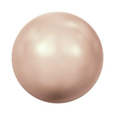 5811 10 mm Crystal Rose Gold Pearl - 100 