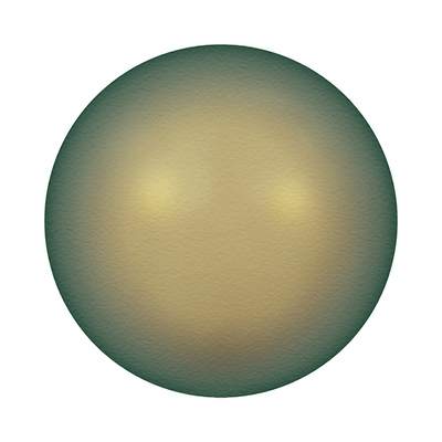 5811 10 mm Crystal Iridescent Green Pearl - 100 