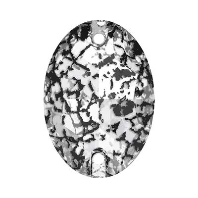 3210 24 x 17 mm Crystal Black Patina F - 24 
