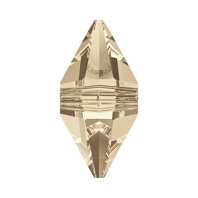 5747 12 x 6 mm Crystal Golden Shadow - 1 