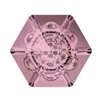 4681 14 mm Crystal Antique Pink F - 72 