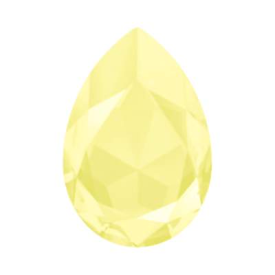 4327 30 x 20 mm Crystal Powder Yellow - 1 