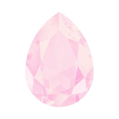 4320 18 x 13 mm Crystal Powder Rose - 48 