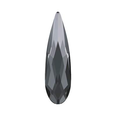 2304 6 x 1,7 mm Crystal Silver Night Unfoiled - 360 