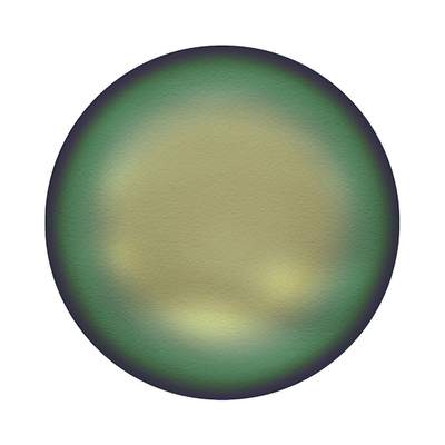 5860 10 mm Crystal Scarabaeus Green Pearl - 100 