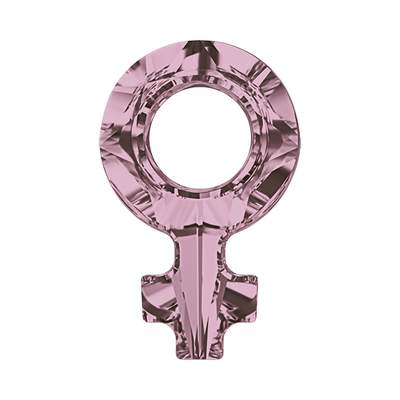 4876 30 x 19 mm Crystal Antique Pink F - 10 