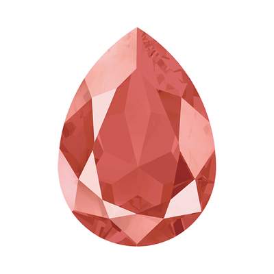 4320 14 x 10 mm Crystal Light Coral_S - 144 