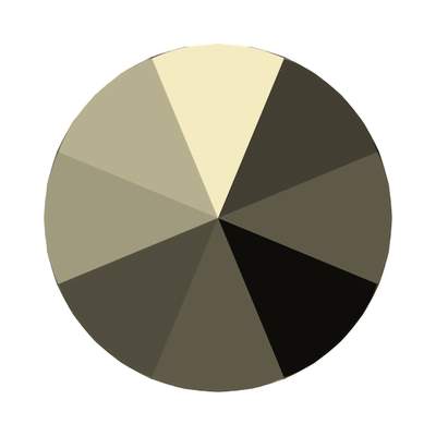 1185 pp 9 Crystal Metallic Light Gold - 1440 