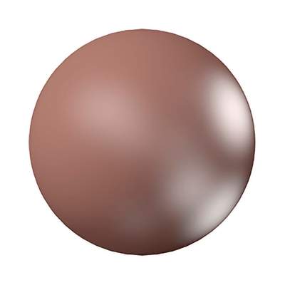 5810 3 mm Crystal Velvet Brown Pearl - 1000 