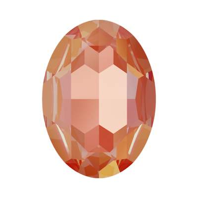 4127 30 x 22 mm Crystal Orange Glow Delite - 24 