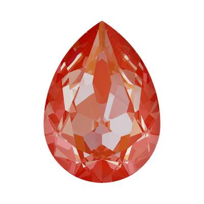 4320 18 x 13 mm Crystal Orange Glow Delite - 48 