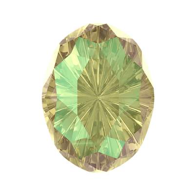 4160 8 x 6 mm Crystal Luminous Green F - 90 