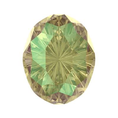4160 10 x 8 mm Crystal Luminous Green F - 72 
