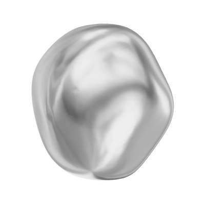 5841 12 mm Crystal Light Grey Pearl - 100 