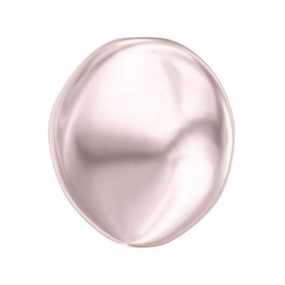 5842 14 mm Crystal Rosaline Pearl - 100 