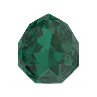 4329 8 x 7 mm Emerald F - 90 