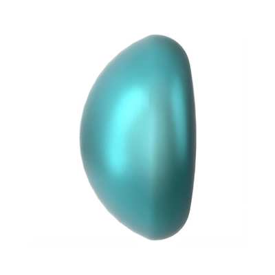 5817 6 mm Crystal Iridescent Dark Turquoise Pearl - 250 