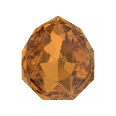 4329 8 x 7 mm Light Amber F - 90 