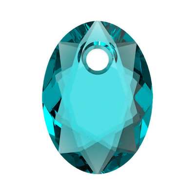 6438 9 mm Blue Zircon - 72 