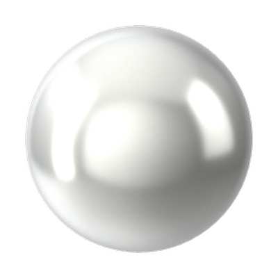 5818 12 mm Crystal Moonlight Pearl - 100 