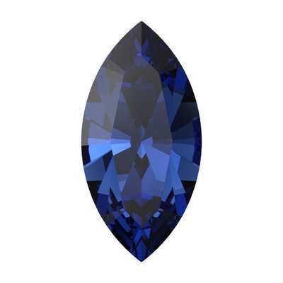 4228 10 x 5 mm Recreated Dark Sapphire F - 360 