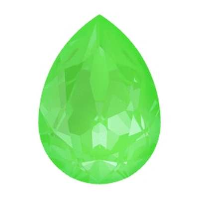 4320 18 x 13 mm Crystal Electric Green Ignite - 48 