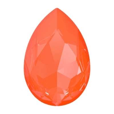 4327 30 x 20 mm Crystal Electric Orange Ignite - 24 