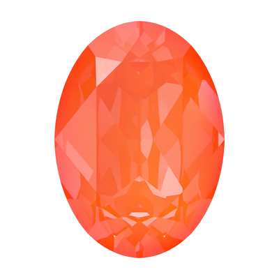 4120 14 x 10 mm Crystal Electric Orange Ignite - 144 