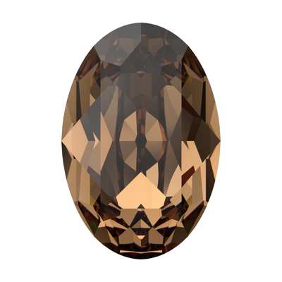 4120 6 x 4 mm Recreated Light Smoked Topaz F - 360 
