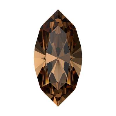 4228 5 x 2,5 mm Recreated Light Smoked Topaz F - 720 
